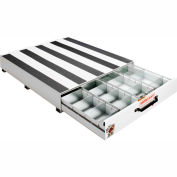 Weather Guard PACK RAT® 4 Compartment Drawer Unit White, 48"L x 39-3/4"W x 9"H - 308-3