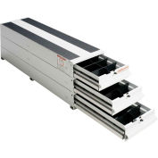 Weather Guard ITEMIZER® Drawer Unit, Stacked 49" x 12-1/4" x 17-3/4" - 327-3