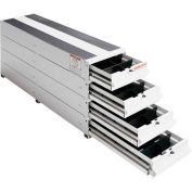 Weather Guard ITEMIZER® Drawer Unit, Stacked 49" x 12-1/4" x 23-1/2" - 328-3