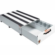 Weather Guard PACK RAT® 2 Compartment Drawer Unit White, 48"L x 30"W x 12-1/2"H - 334-3
