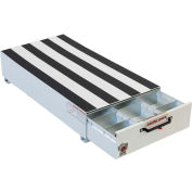 Météo garde PACK RAT® 3 compartiment tiroir blanc, 48" L x 30" W x 12-1/2 « H - 337-3