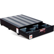 Météo garde PACK RAT® 4 compartiment tiroir unité noire, 48" L x 39-3/4" W x 12-1/2 « H - 338-5