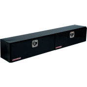 Weather Guard Hi-Side Truck Box, Black Aluminum 11.8 Cu. Ft. Capacity - 396-5-02