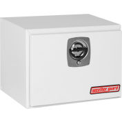 Weather Guard Underbed Truck Box, White Steel Standard 4.5 Cu. Ft. - 524-3-02