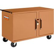 Knaack 58 Storagemaster® Heavy-Duty Rolling Workbench, 2,500 Lbs, Steel, Tan