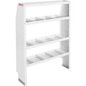 Weather Guard® Réglable 4 Shelf Unit, 42"W x 13-1/2"D x 60"H, 9374-3-03