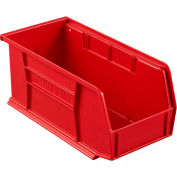 Météo garde 6 petits Bin ensemble pour l’étalage de Van, rouge 5 "x 5-1/2" x 14-3/4"