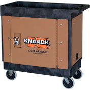 Panneaux de sécurité Knaack pour Rubbermaid® Modèle 9T66 Chariot, 36-1/4"L x 23-3/4"L x 3-1/2"H, Tan