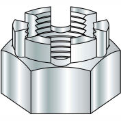1-8 Château écrou Zinc, paquet de 50