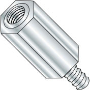 4-40X1 Three Sixteenths Hex Male Female Standoff Aluminum, Pkg of 1000