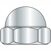 10-24 deux pièce faible Couronne Cap Nut nickelé, paquet de 2000