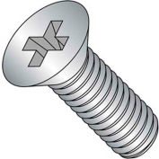 10-32X2 Phillips Flat Machine Screw Fully Threaded 18 8 Stainless Steel, Pkg of 1000