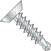 #12 x 5/8 Phillips Flat Undercut Full Thread Self Drilling Screw Zinc Bake - Pkg of 5000