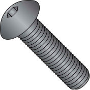 1/4-20 x 3/8 Coarse Thread Button Head Socket Cap Screw - Plain - Pkg of 100