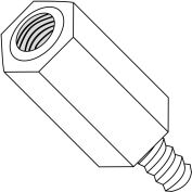 6-32 x 1-1/4 One Quarter Hex Male Female Threaded Standoff - Nylon - Pkg of 1000