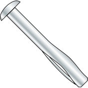 1/4 x 1 1/2 rond tête Split Drive ancrer Zinc, paquet de 100