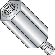 8-32 x 3/8 Five Sixteenths Hex Male Female Standoff - Stainless Steel - Pkg of 100