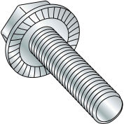 5/16-18 x 2-1/2 Serrated Hex Flanged Washer Ind. U/C Full Thread Scr Case Hard - Zinc500 pcs