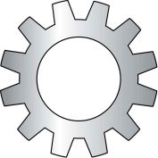 #10 MS35335, Military External Tooth Lock Washer - 410 Stainless Steel - DFAR - Pkg of 4000