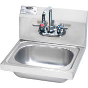 Krorne® HS-2L 16 » Large Hand Sink Compliant, Poignées de poignet