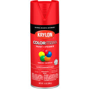 Krylon® Colormaxx™ Paint & Primer, 12 oz., bannière brillante rouge, qté par paquet : 6