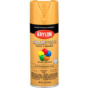 Krylon® Colormaxx™ Paint & Primer, 12 oz, Gloss Bauhaus Gold, qté par paquet : 6