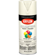 Krylon® Colormaxx™ Paint & Primer, 12 oz, ivoire brillant, qté par paquet : 6