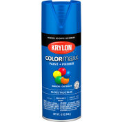 Krylon® Colormaxx™ Paint & Primer, 12 oz, Gloss True Blue, qté par paquet : 6