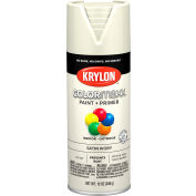 Krylon® Colormaxx™ Paint & Primer, 12 oz., Ivoire satiné, qté par paquet : 6