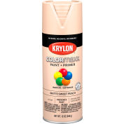 Krylon® Colormaxx™ Paint & Primer, 12 oz., Matte Sweet Peach - Pkg Qty 6