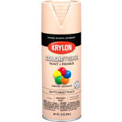 Krylon® Colormaxx Paint & Primer, 12 oz., Matte Sweet Peach - Pkg Qty 6