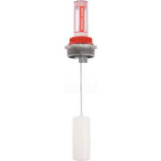 Krueger tambour trop remplir jauge alerte de-2-6 - aluminium douille - tige galvanisée - PP Float - 2" raccord