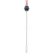 BAC/réservoir trop remplir jauge alerte, PVC reduit, Peek baguette en plastique, PEHD Float, 3/4" d’ajustage, profondeur 6"