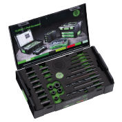 Kukko Bolt Extractor Set, 1/4" To 5/8" For Drilling Out Damaged Bolts
