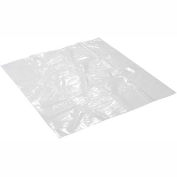 Sacs en poly Layflat 36 po l x 42 po L 3 mil, transparent 100/emballage