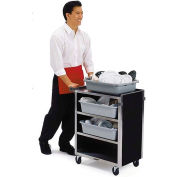 Lakeside® 615BL 4 Shelf Bussing Cart - 27-3/4"Wx16-1/2"Dx32-3/4"H
