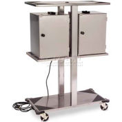 Rack de stockage de boîte Lakeside inox alimentaire Carrier W / Lug intégré Strip - 696