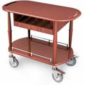 Geneva Lakeside Serving Cart 35-1/2"x17-3/4"x29" w/ Cutlery Compartment, 70458