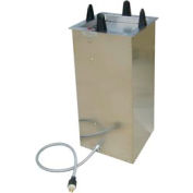 Lakeside® S6012, Square Heated Drop-In Plate Dispenser - 11-1/2" To 12" Plates
