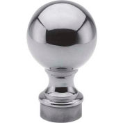 Lavi Industries, Ball Finial, for 2" Tubing, Polished Stainless Steel