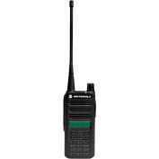 Motorola CP100D 4 Watt, 160 canaux, analogique et numérique, UHF 403-470 MHz Écran avec clavier complet