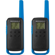 Motorola Two-Way Radio avec alertes NOAA, 2W, 22 canaux, 460-467 MHz, Pack de 2, qté par paquet : 2