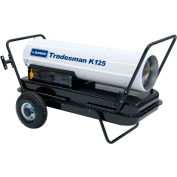 L.B. White® Portable Kerosene Heater Tradesman K125, 125K BTU, # 1 or # 2 Fuel Oil