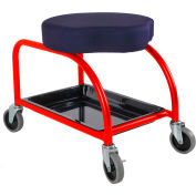ShopSol Welding Trolley, 350 lb. Cap, Blue and Red - 1010482
