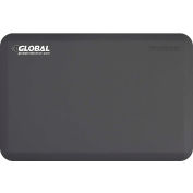 Global Industrial™ Supreme Anti Fatigue Mat 3/4 » Épais 2' x 3' Gris