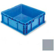ORBIS Stakpak NSO2422-9 Modular Straight Wall Container, 24"L x 22-1/2"W x 8-11/16"H, Gray