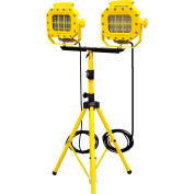Lind Equipment 2 x 40W LED Portable Hazardous Location Floodlights on Tripod