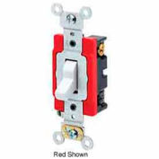 Leviton 1222-2i 20a, 120/277v, Double-Pole Ac Quiet Switch, Ivory - Pkg Qty 10