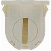 Leviton 13662-SWP Fluorescent Lampholder, Dedicated T8, 17mm Lamp Center