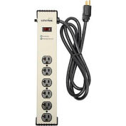 Heavy Duty Surge Protected Power Strip, 6 Outlets, 20A, 900 Joules, 6' Cord